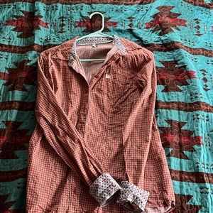Women’s cinch shirt 
Size medium
